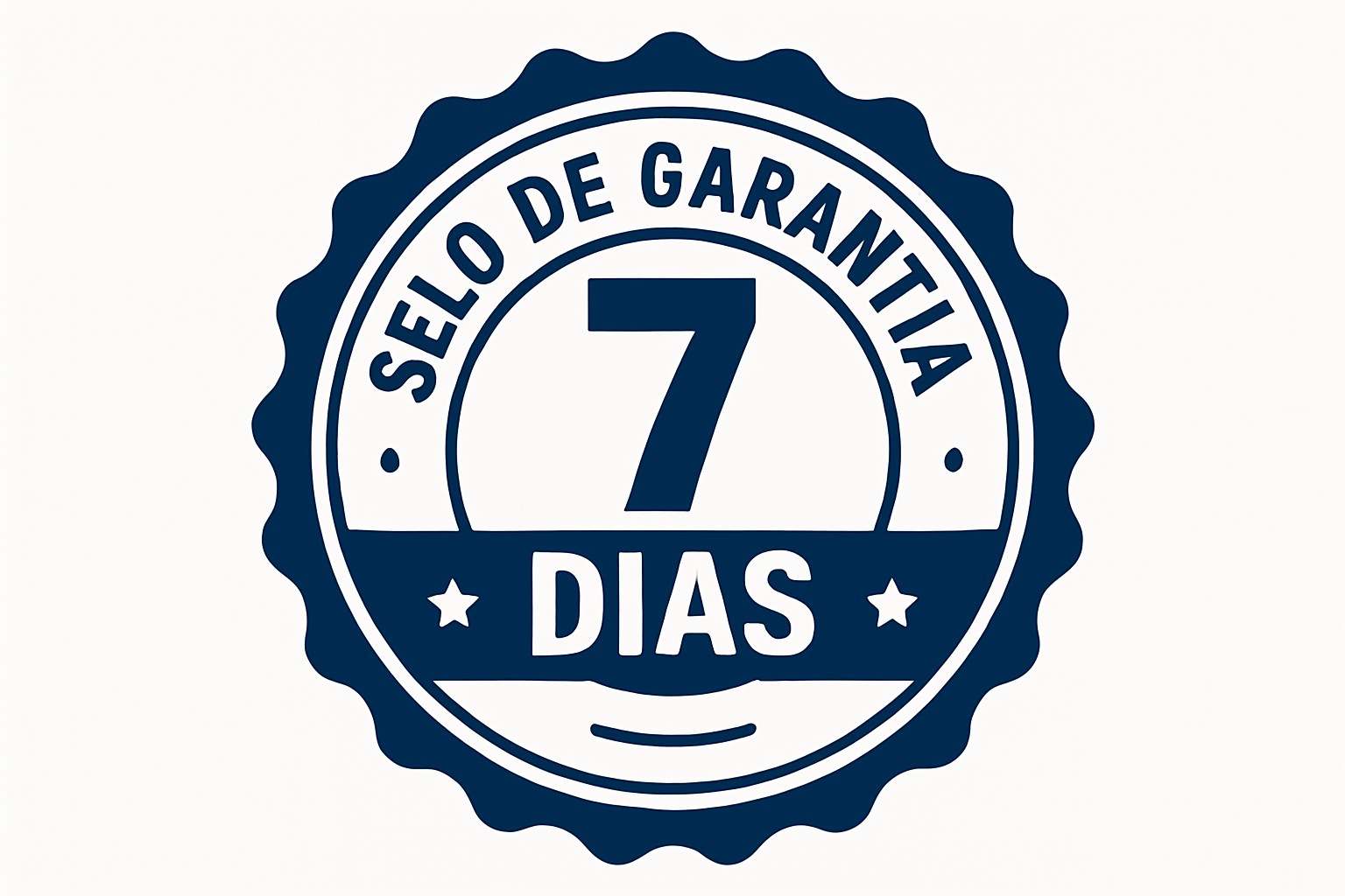 Selo de garantia 7 dias